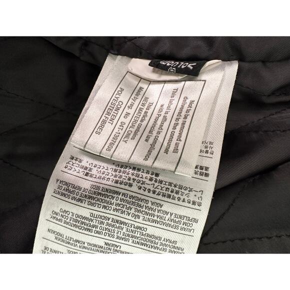 Volcom Plaid Jacket M Men Insulated Water Repellant Outdoor Black Skate Shirt - Picture 9 of 12